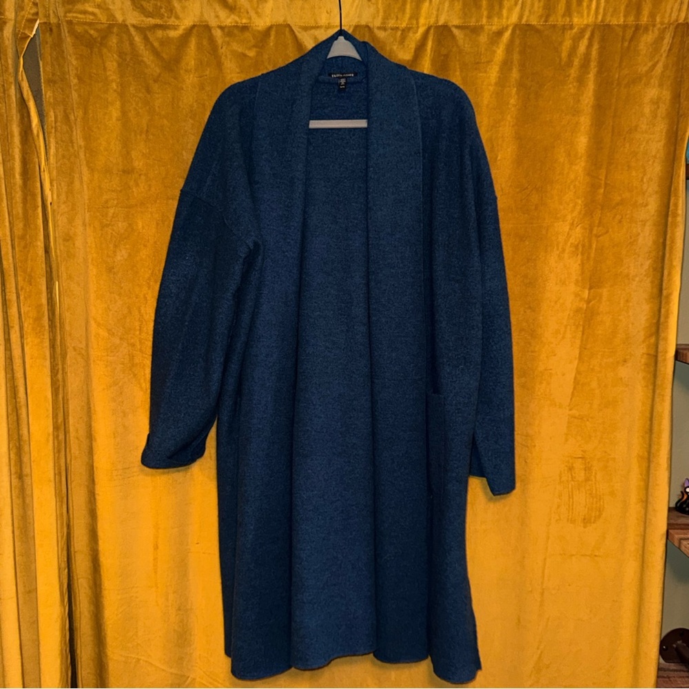 Eileen Fisher Deep Blue Cardigan